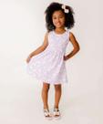 Vestido Infantil Margaridas Sem Manga Marisa Tam 4 a -24129