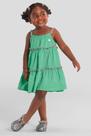 Vestido infantil menina com pompom Brandili