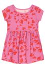 Vestido infantil menina de corações Brandili