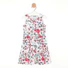 Vestido Infantil Menina de Malha Floral - All Kids