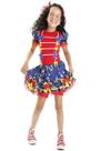 Vestido Infantil Menina Festa Junina Laços