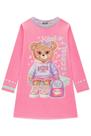 Vestido Infantil Menina Manga Longa Trabalhado Inverno Kukiê Luxo 79872