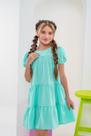 Vestido Infantil Menina Rodado Zara Picolé Rosa