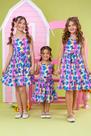 Vestido Infantil Menina Stitch Rosa