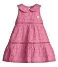 Vestido Infantil Menina Tecido Laise Trick Nick Rosa Vestido Infantil Menina Tecido Laise Trick Nick Rosa