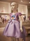 Vestido Infantil Menina Temático Temático Bolofofo Lilas Tule