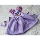 Vestido Infantil Menina Temático Temático Bolofofo Lilas (Tule)