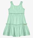 Vestido Infantil Menina Viscose Doby Trick Nick Verde