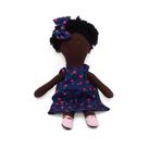 Vestido Infantil para Menina de 10 Anos + Boneca de Pano + Laço de Cabelo - 060-10ACEREJA