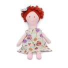 Vestido Infantil para Menina de 6 Anos + Boneca de Pano + Laço de Cabelo - 072-6APIRULITO