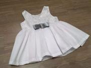 Vestido Infantil Peito De Renda Batizado / Festa