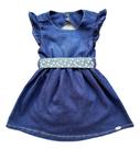 Vestido Infantil Regata em Jeans Dmenor