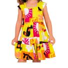 Vestido Infantil Rodado Nanai 100% Algodão Alça