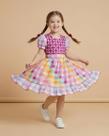 Vestido Infantil Rodado Rosa Rainbow Festa Junina 2026 São João Tamanho:4YCor:Rosa Vestido Infantil Rodado Rosa Rainbow Festa Junina 2026 São João Tamanho:4YCor:Rosa