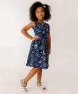 Vestido Infantil Sem Manga Borboletas Marisa Tam 4 a 1-90020