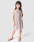 Vestido Infantil Sem Manga Tule Paetê Marisa Tam 4 a 1-55046 Vestido Infantil Sem Manga Tule Paetê Marisa Tam 4 a 1-55046
