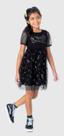Vestido Infantil Spooky Mood Halloween Em Algodão E Tule Malwee Kids Preto 14 Vestido Infantil Spooky Mood Halloween Em Algodão E Tule Malwee Kids Preto 14