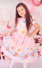 Vestido infantil temático 4 anos