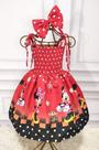 Vestido Infantil Temático Alça Regulável Vestido Infantil Temático Alça Regulável
