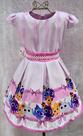 Vestido infantil temático bolos fofos cor rosa ,amarelo, azul TAM M veste do 4 á 6 anos