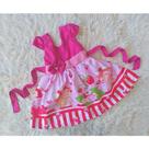 Vestido Infantil Temático Simples Moranguinho Baby