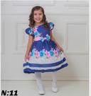 Vestido infantil temático. Tam 4 anos