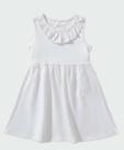 Vestido Infantil Textura Babado Marisa Tam 1 a 3-78158