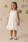 Vestido Infantil Tule Branco Mon Sucré