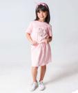 Vestido Infantil Urso Marisa Tam 4 a 10 Rosa-11418