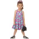 Vestido Infantil Verão Corações - Fakini Playground