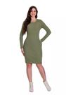 Vestido isabella malha verde hapuk