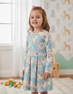 Vestido Jacquard Godê Menina Lussan 10 Anos