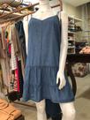 Vestido Jeans alça fina