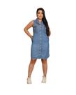 Vestido Jeans Chemise Feminino- MARCA: SIMARKS- (RF-0023)