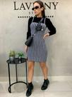 Vestido jeans curto cavado tamanho único P ao GG