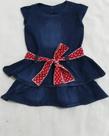 Vestido jeans infantil atacado com 10 cores e tamanhos variados Vestido jeans infantil atacado com 10 cores e tamanhos variados