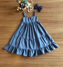 Vestido jeans infantil