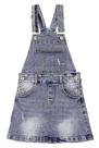 Vestido jeans KIDSCOOL SPACE Girls Ripped A-line Azul 12-13Y