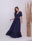 Vestido jeans longo