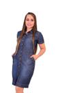 Vestido Jeans Moda Feminina Evangélico. (rf-2023CL)