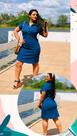 Vestido jeans tamanho G1