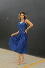 Vestido jens mid