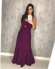 Vestido Jéssica Longo - Fúcsia Vestido Jéssica Longo - Fúcsia