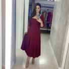 Vestido Juliana - Marsala