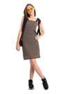 Vestido Juvenil com Alças em Tricot Gloss