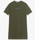 Vestido Juvenil Curto em Molecotton Minty Verde Vestido Juvenil Curto em Molecotton Minty Verde