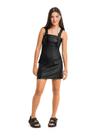 Vestido Juvenil em Tecido Bengaline Gloss