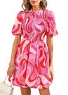 Vestido KIRUNDO Summer Smoked Mini Dress 2025 para mulheres