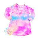 Vestido Kukiê Infantil Tie Dye Baby Girl Coleção Inverno