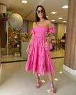 Vestido Laise Rosa Lovely - Limonada Pink